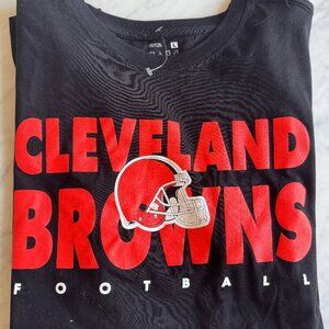 NFL Cleveland Browns Authentic Team Apparel T-Shirt Size Men's Large NWT!